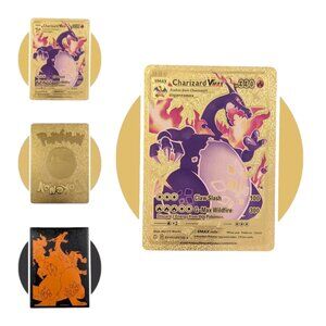 Novelty Pokemon Art Card (E11): Charizard Vmax SV107/SV122, Gold Foil